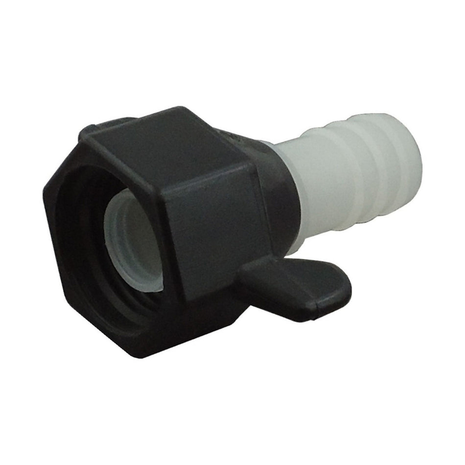 Swivel Nut/Stem 1/2inB X 1/2inFpt-Swivel Poly