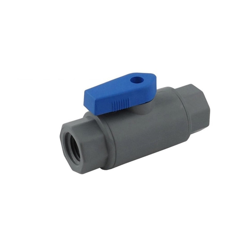 DiscBall Valve Nsf 1/4inFpt X 1/4inFpt Pvc Smc