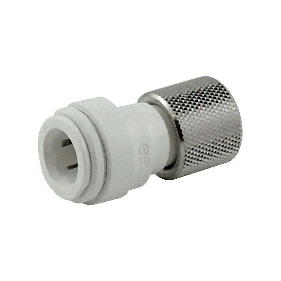 Push-In Compression Adapter 3/8in-C X 3/8inOd Jg