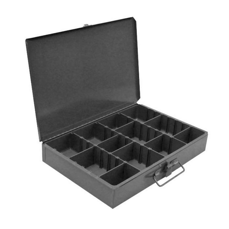 Metal Parts Box-W/Adjust Dividers 9-24 Comp