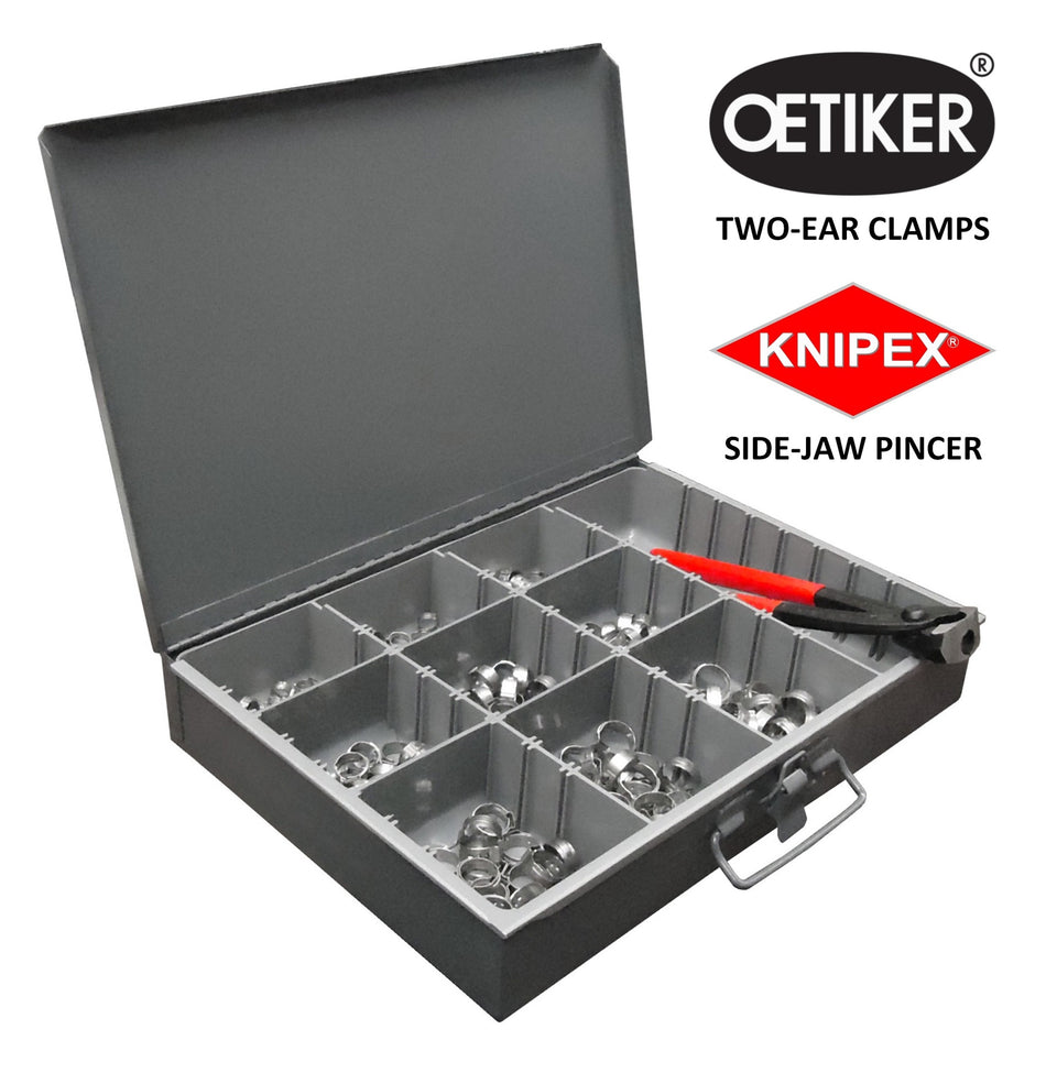 Field Service Kit 2-Ear Zinc Clamps