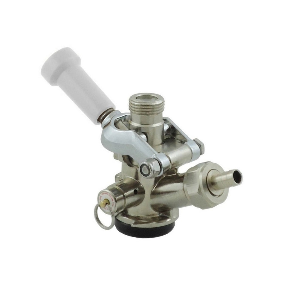 Keg Coupler-Amer Sanke White Lever Abeco