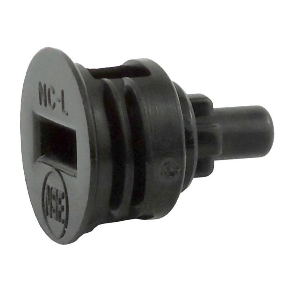 Cap Plug-For Ball-Lock Black Cmb