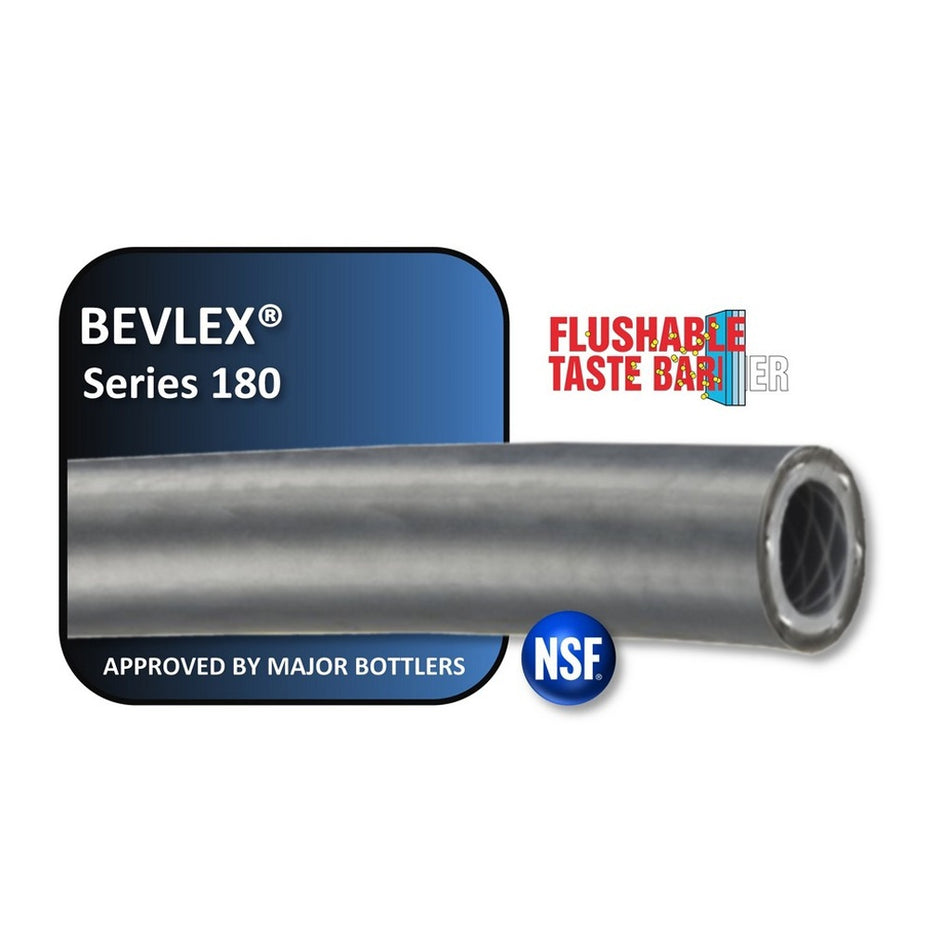 Bevlex Plus #180 1/4inId X 29/64inOd Solid Silver