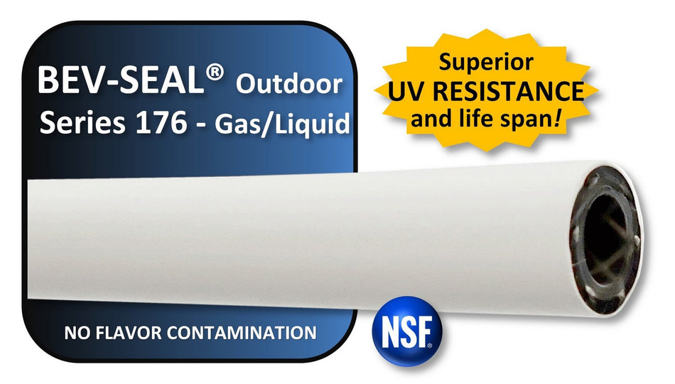 Bev-Seal-Uv Resistant #176 1/4inId X 15/32inOd