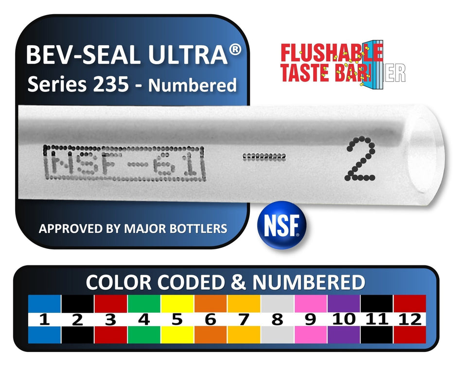 Bev-Seal Ultra #235 3/8inId X 1/2inOd #2