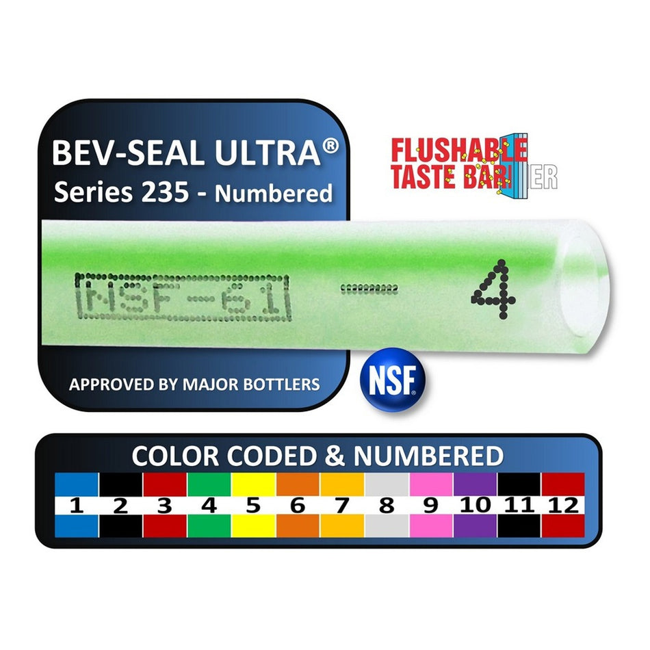 Bev-Seal Ultra #235 3/8inId X 1/2inOd #4