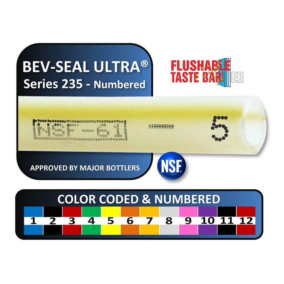 Bev-Seal Ultra #235 3/8inId X 1/2inOd #5