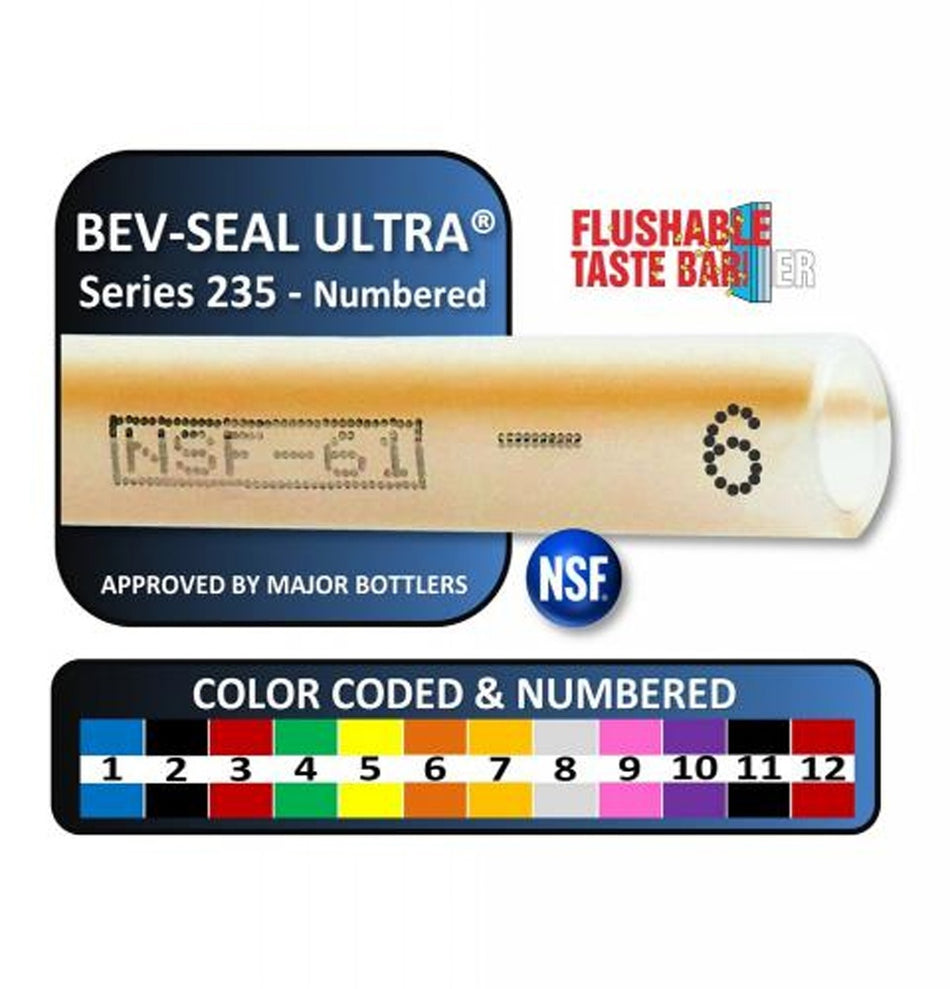 Bev-Seal Ultra #235 3/8inId X 1/2inOd #15