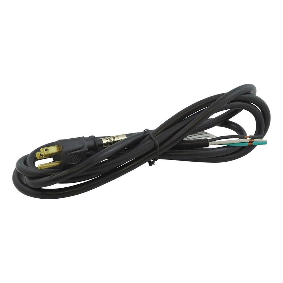 Service Power Cord 3-Wire  16-Gauge 8' Length