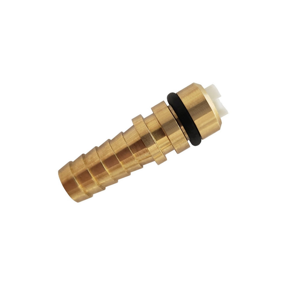 Co2 Qd Fitting-W/Shutoff - For Fj 1/4inB Brass