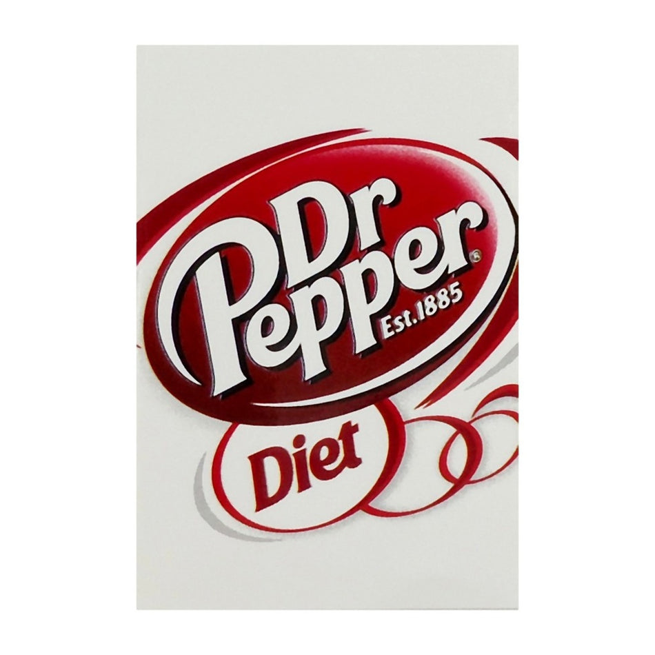 Valve Label-Front Diet Dr- Pepper Sf1/Uf1