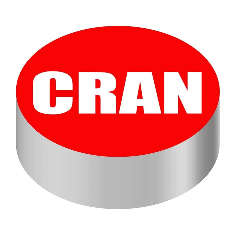 Id Cap-Round Red/White Cran