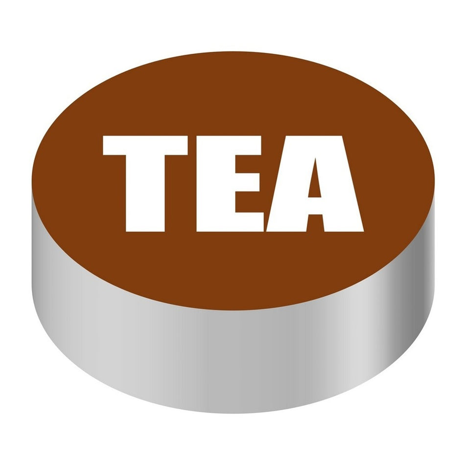 Id Cap-Round Brown/White Tea