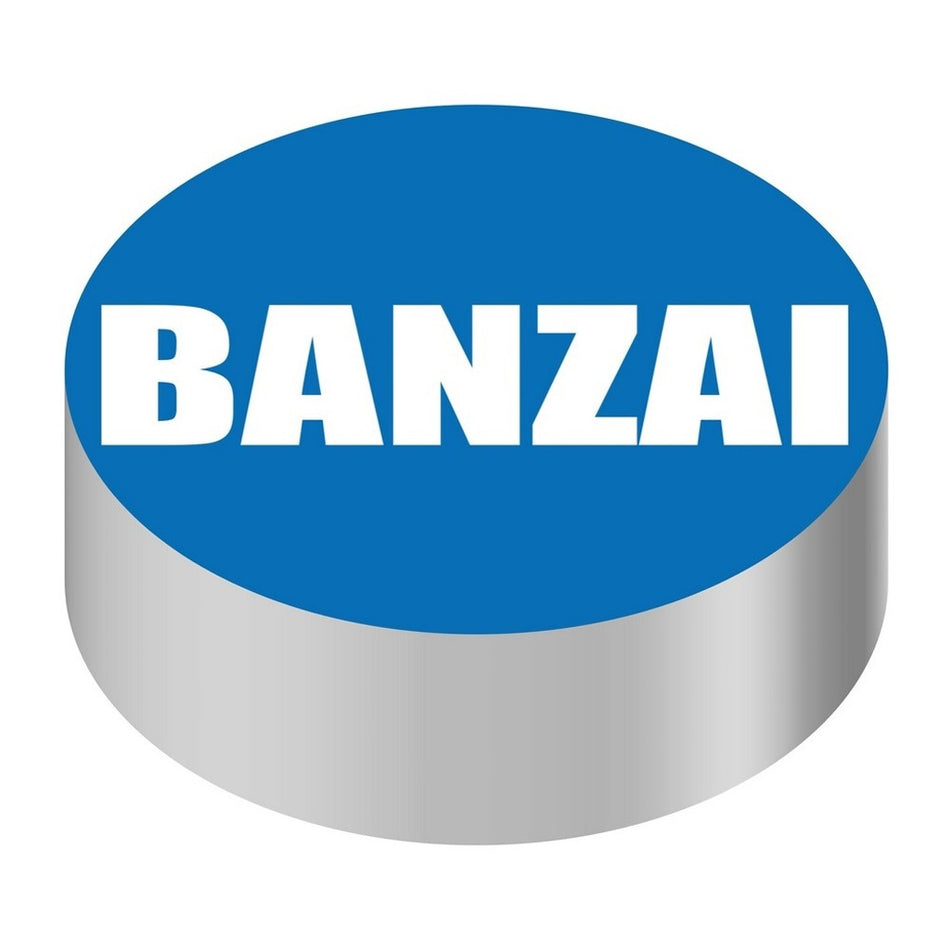 Id Cap-Round Blue/White Banzai