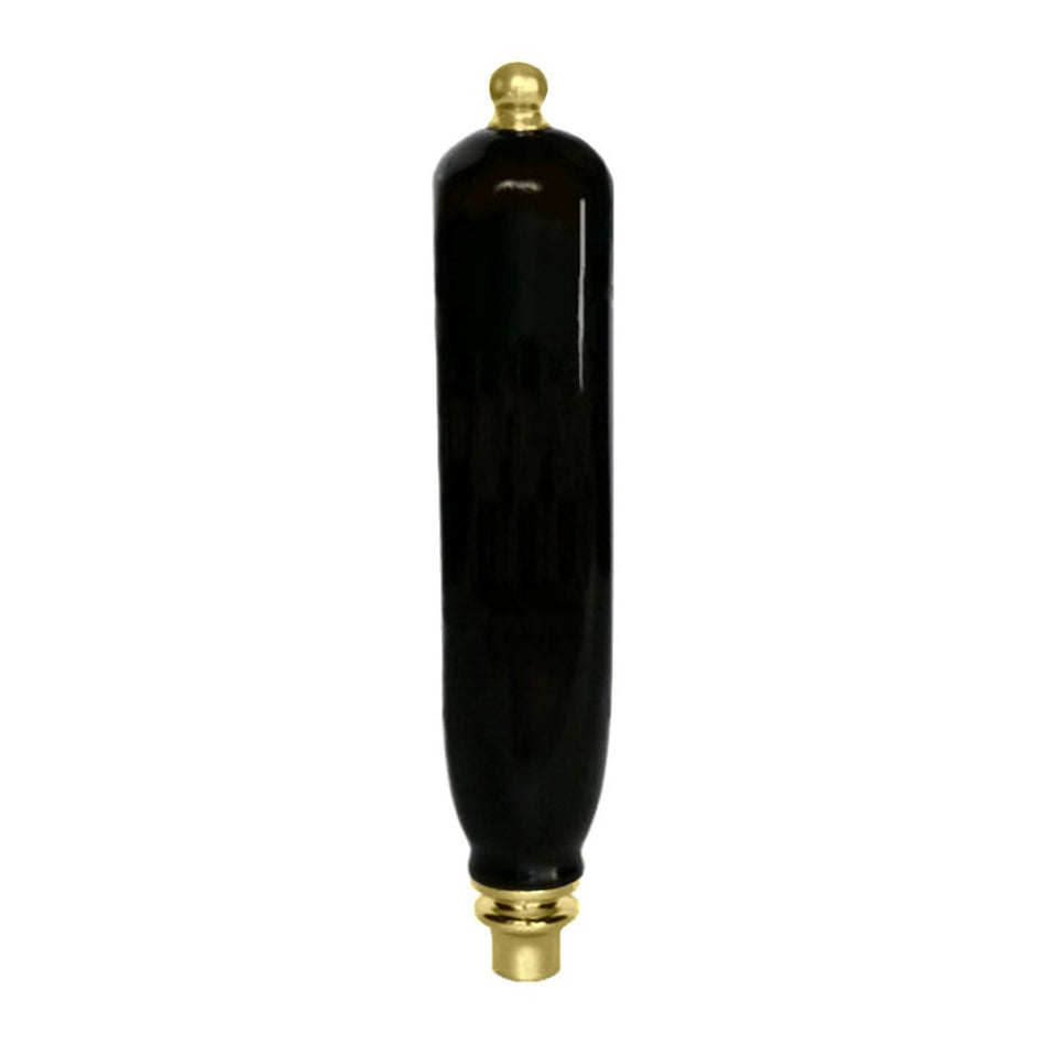 Ceramic Handle-Model A65 Black-W/Gold Trim