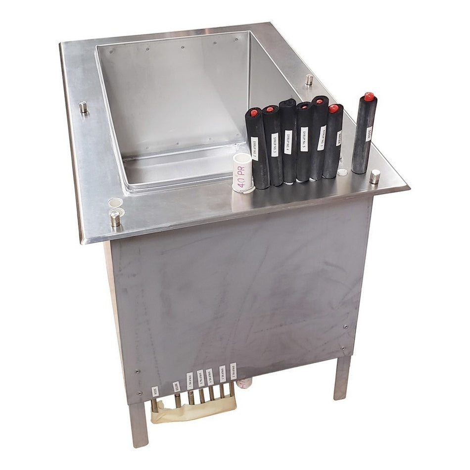 Drop-In Ice Chest - 15inW x 22inL, 7-Circuit Cooling System