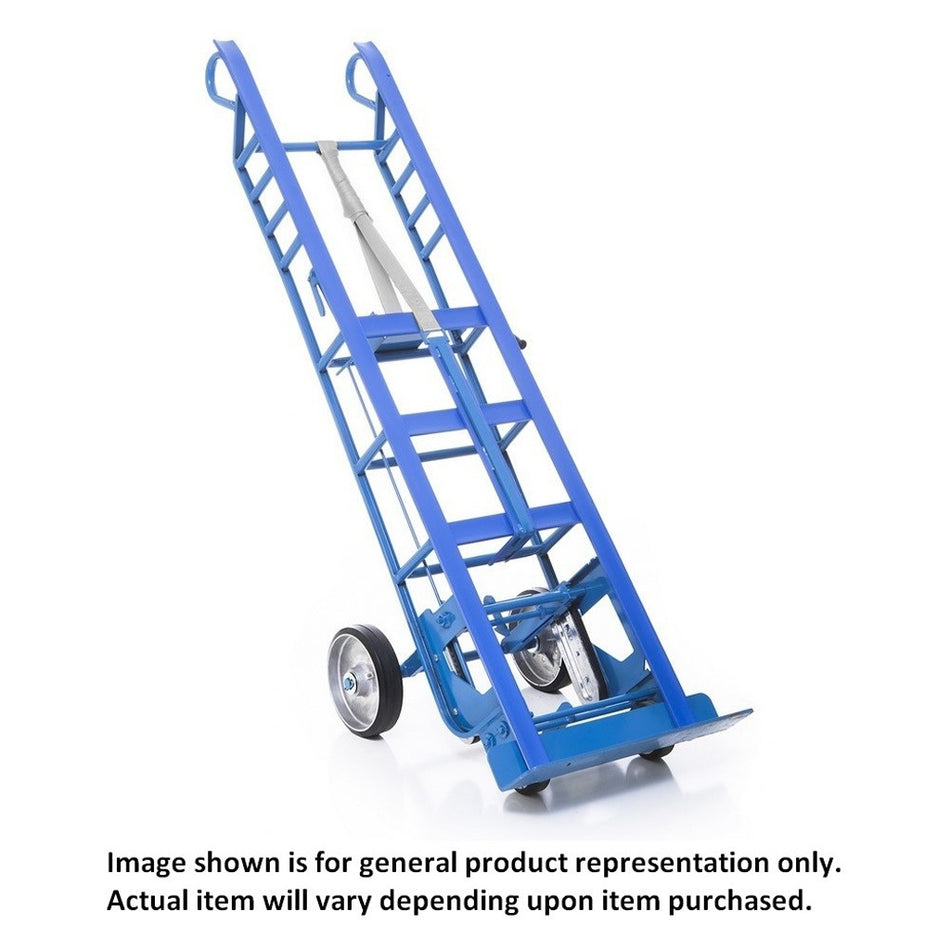 Brawny Brute+Sb Hand Truck - 72-inch Tall with 4-inch Toe, Blue