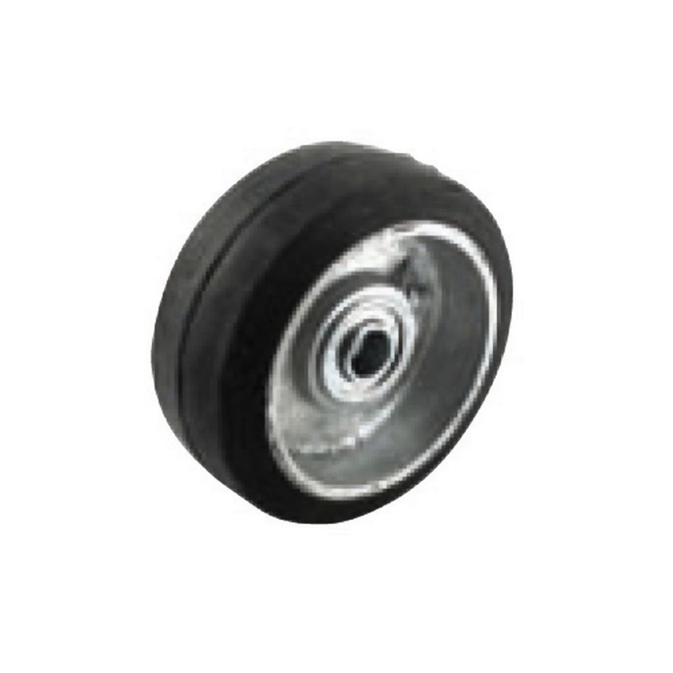 Wheel-Molded Rubber/Aluminum Core 2inW X 5inDia-