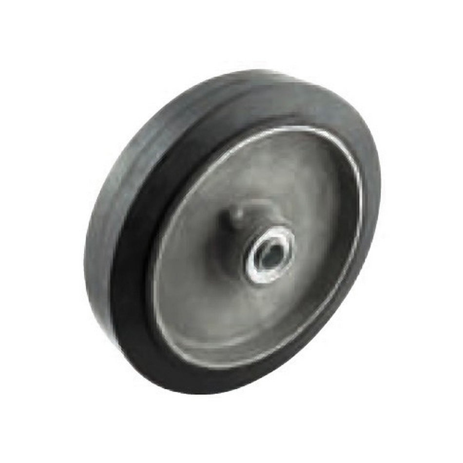 Wheel-Molded Rubber/Aluminum Core 1-5/8in X 8inDia