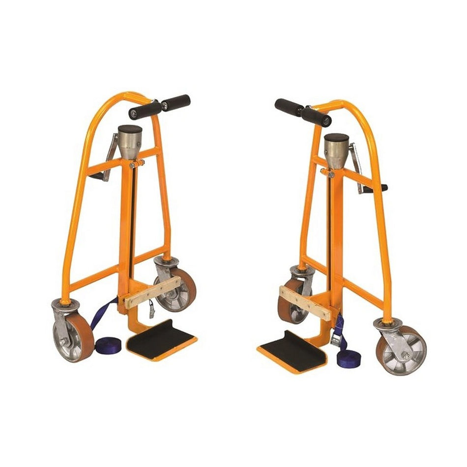 Medium Duty Dual Trucks with Manual Crank Lift