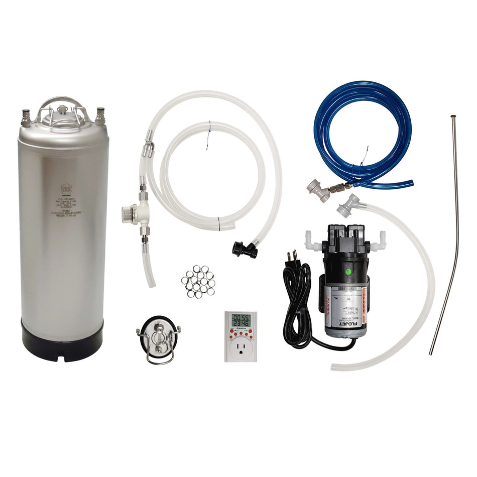 Cocktail Dispenser Kit with 5 Gallon Product Tank