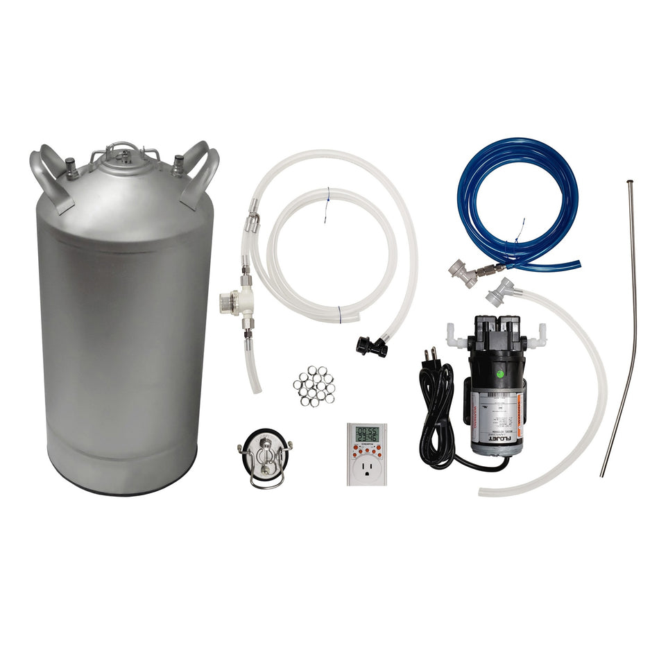 Foxx 10-Gallon Cocktail Dispenser Kit