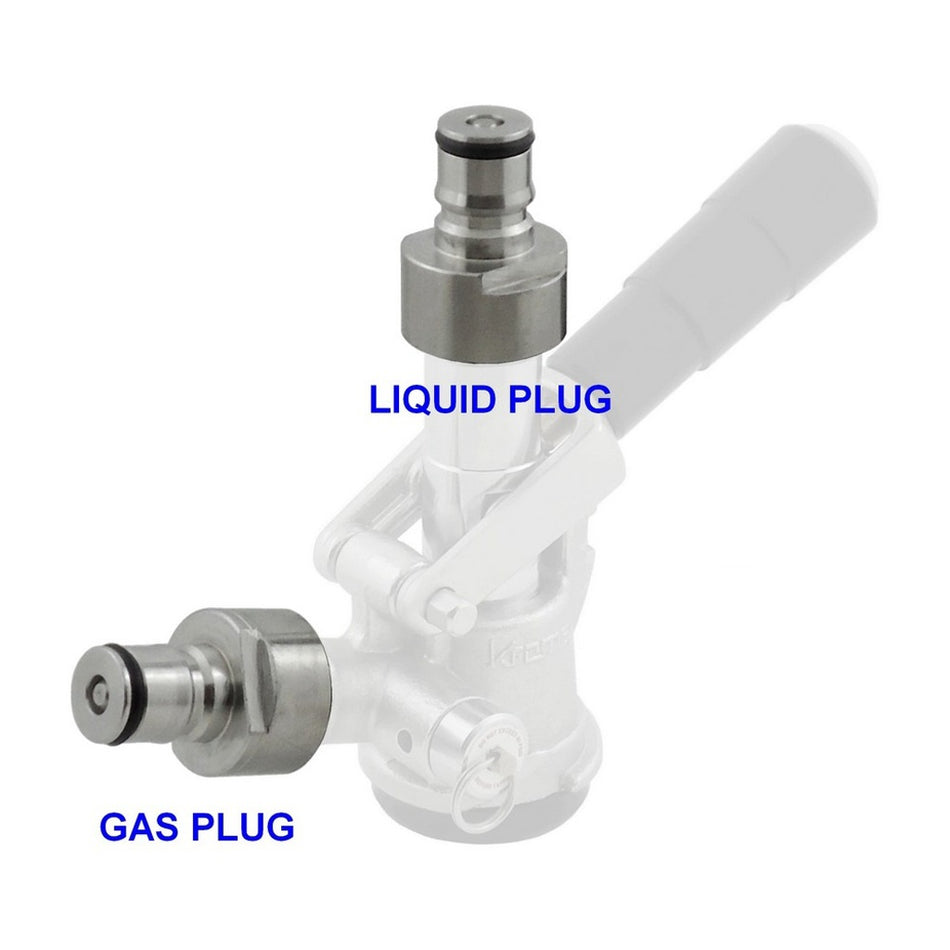 Conversion Plug-Gas Coupler To Ball-Lock