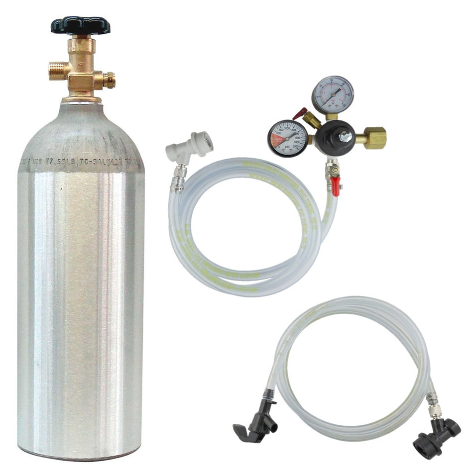 Home Brew Keg Kit-No Product Tank Empty Cylinder