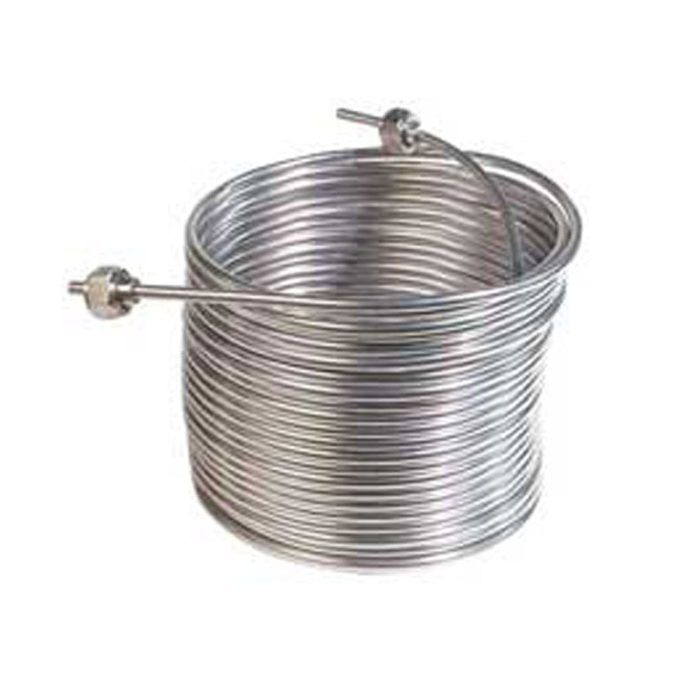 Coil W/Fittings-304 S/S 9-5in-Dia-  50'L - Right