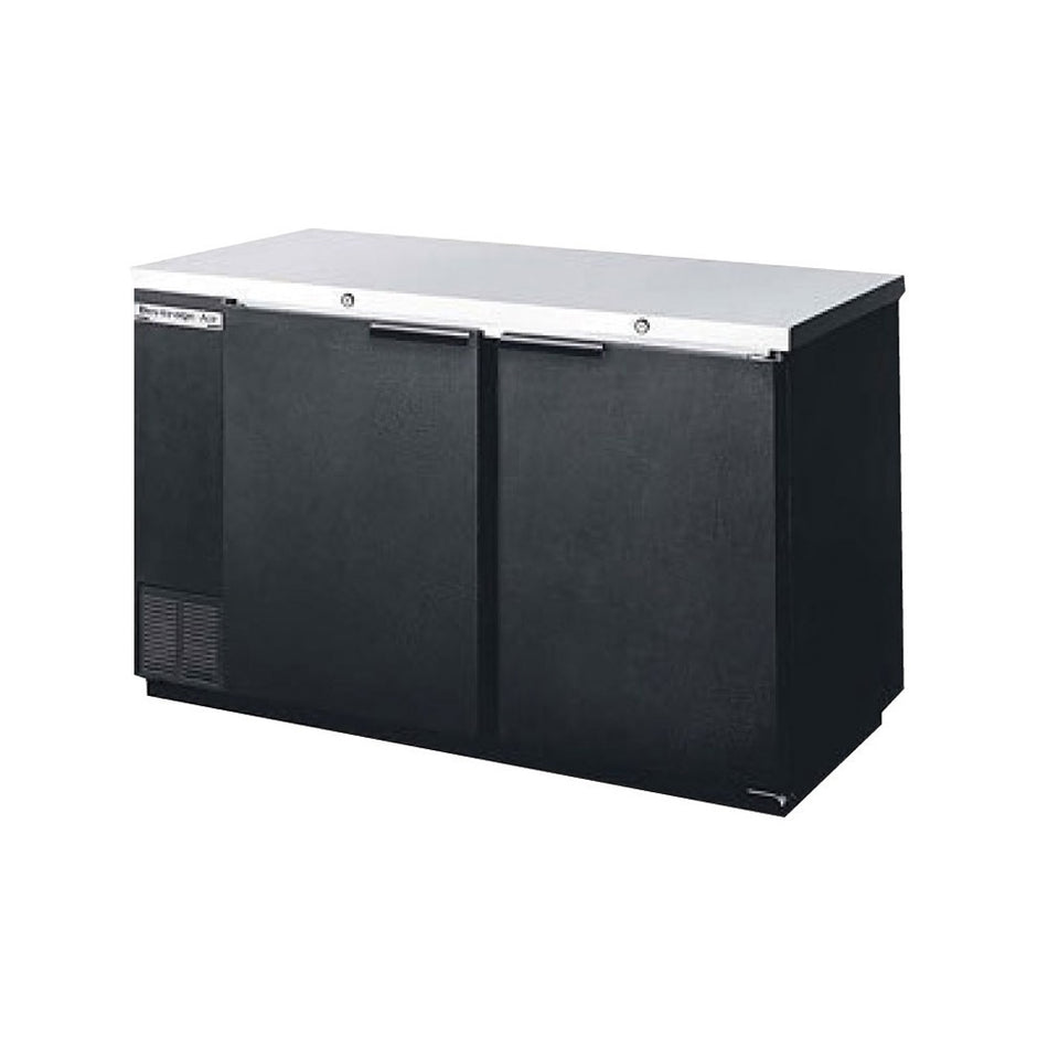 Bev-Air Back Bar Cooler - 2 Doors, 4 Shelves, 2 Keg Capacity