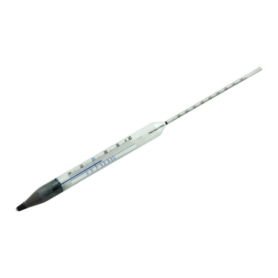 Thermo-Hydrometer Plato Scale: 7-1/2 To 16