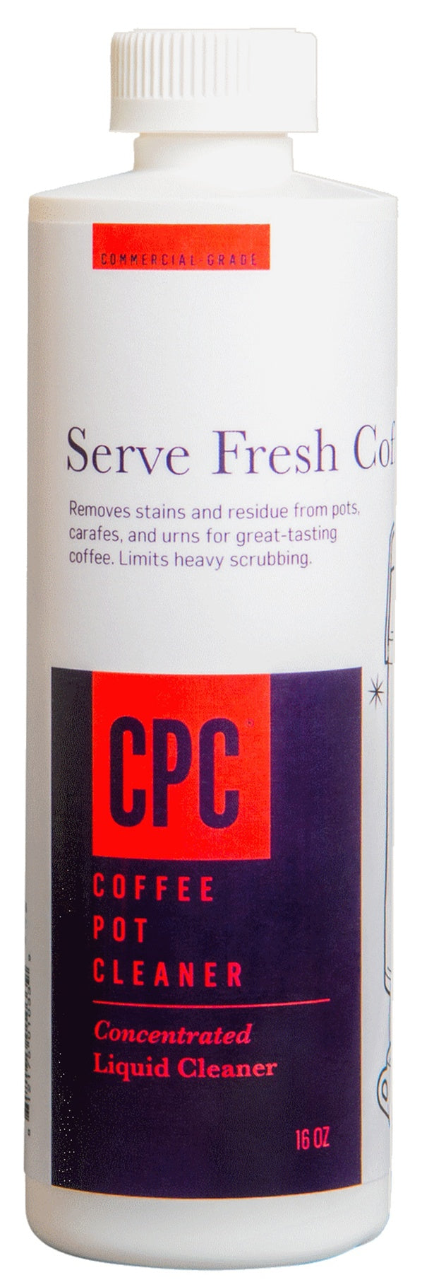 Cpc Coffee Pot Cleaner 16 Oz