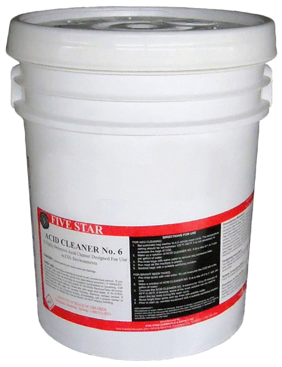 Acid Cleaner #6-For Aluminum 5 Gal