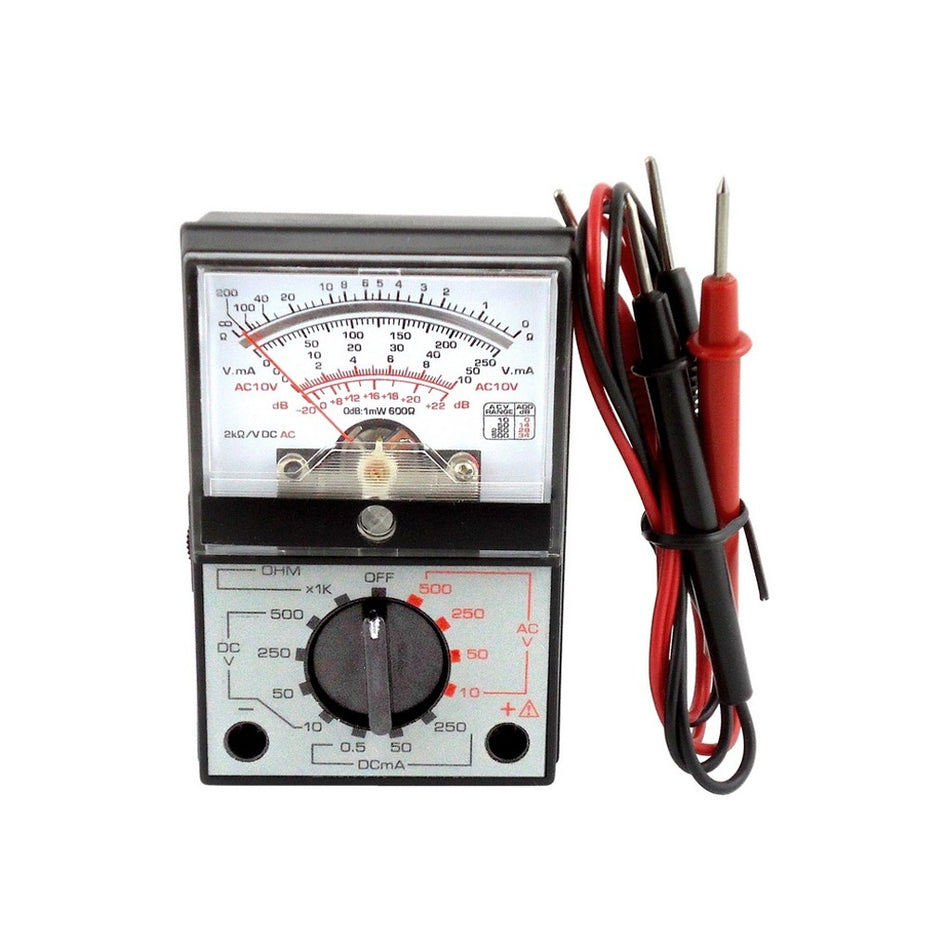 Analog Multimeter-W/Test Leads 5 Function