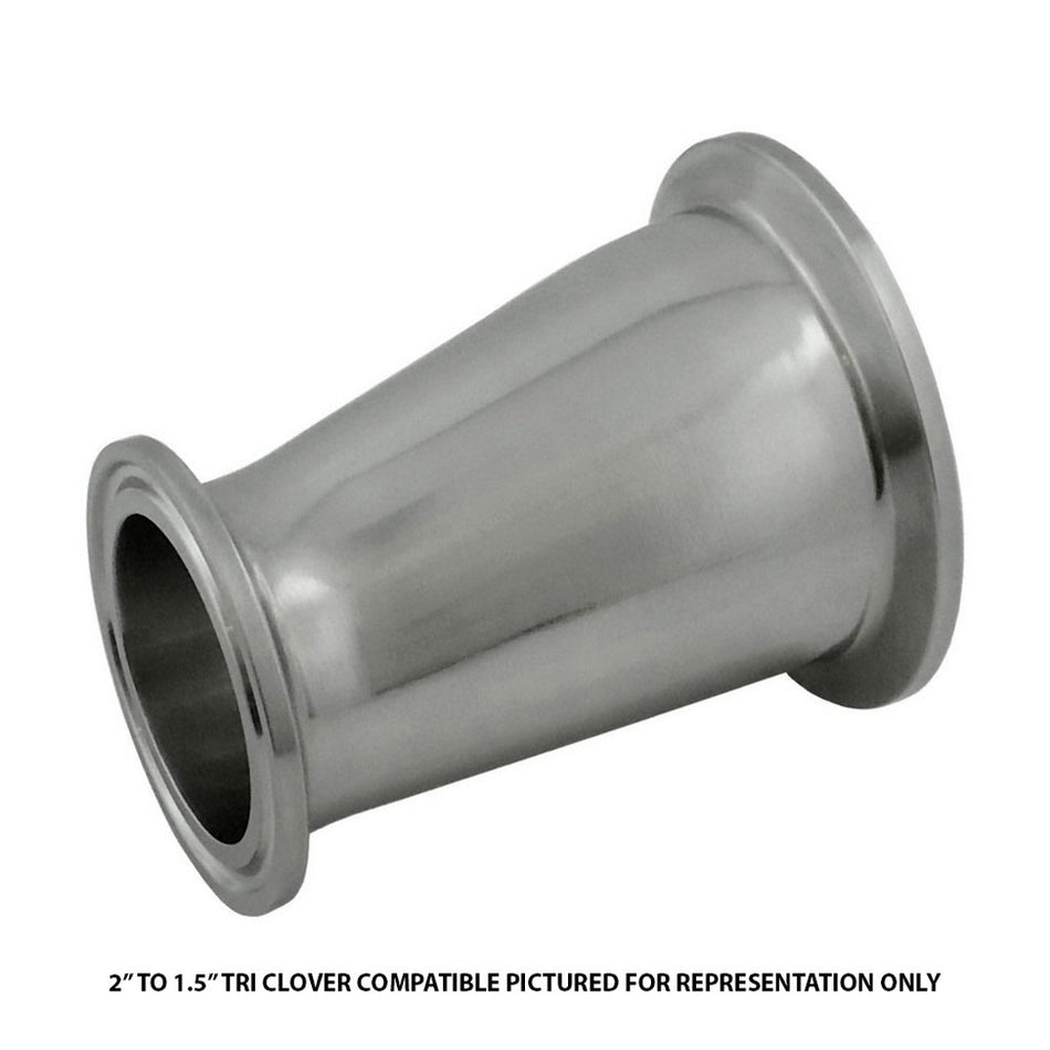 Eccentric Reducer-Tri Clvr Comp 3inCap X 1-5inCap