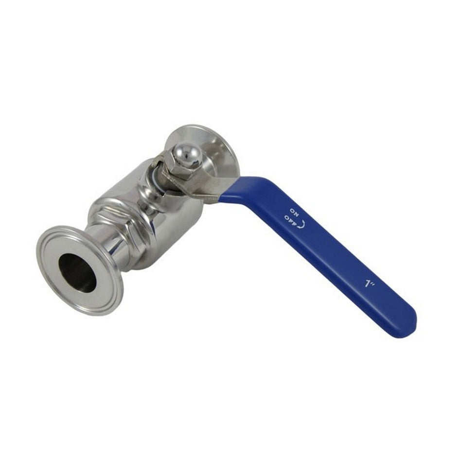 Economy Ball Valve-Tri Clvr Comp 1inCaps