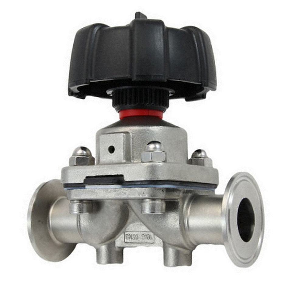 Diaphragm Valve-Tri Clvr Comp 1inCaps