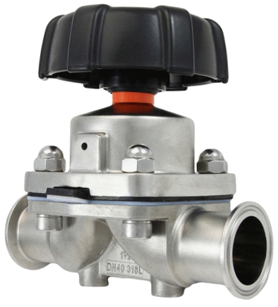 Diaphragm Valve-Tri Clvr Comp 1-5inCaps