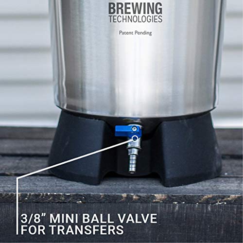 Ss Brewtech 3.5 Gallon Home Brewing Mini Brew Bucket Fermenter; Stainless Steel - BB35-001